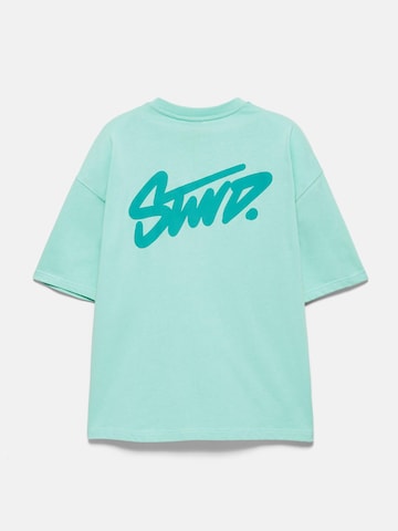 Pull&Bear Bluse in Blau