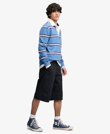 Superdry & Co Wide Leg Shorts in Schwarz