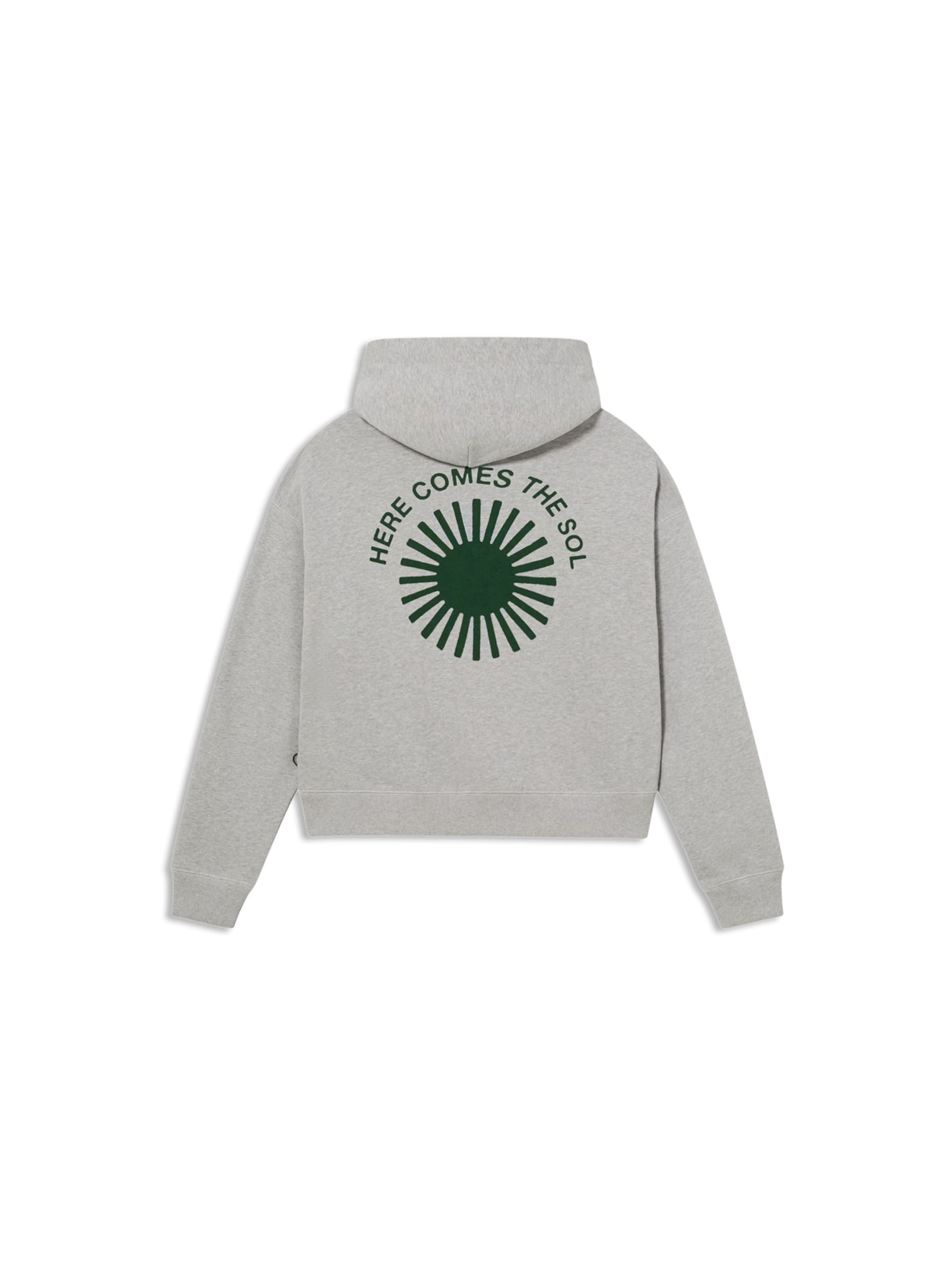 Thinking MU Sweatshirt 'Valeria' in Grey: front