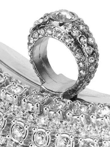 Tomshop24-7 Clutch 'Diamond' in Silver
