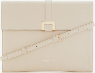 Isabel Bernard Laptop Bag in Beige: front