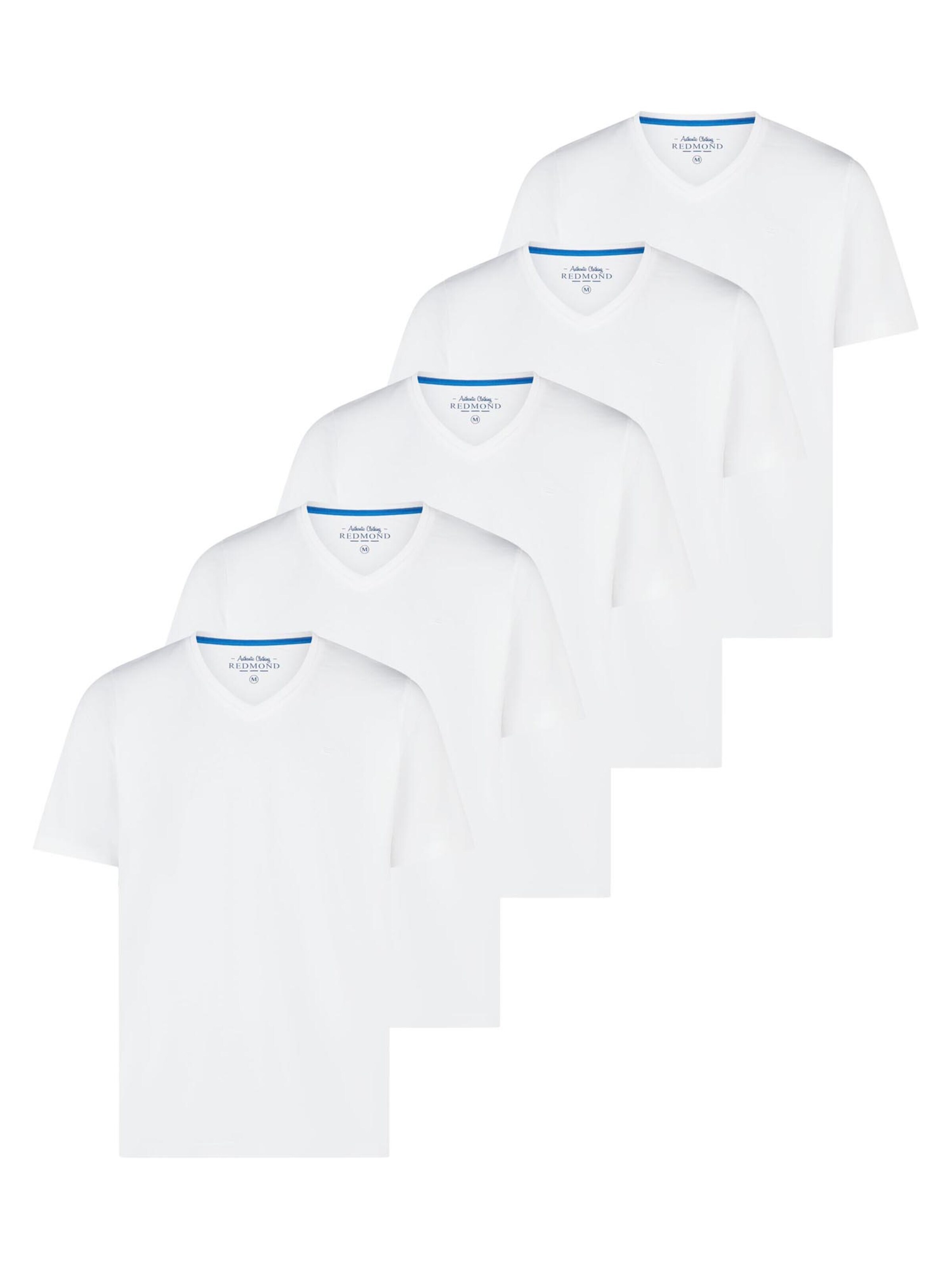 redmond Shirt 'Basic' in White: front