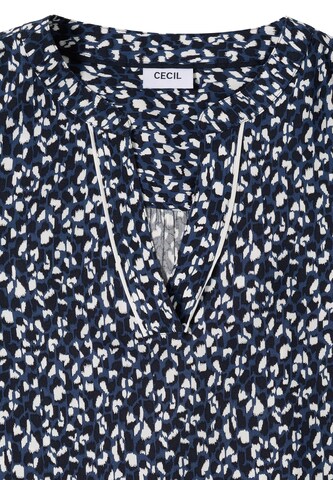 CECIL Bluse in Blau