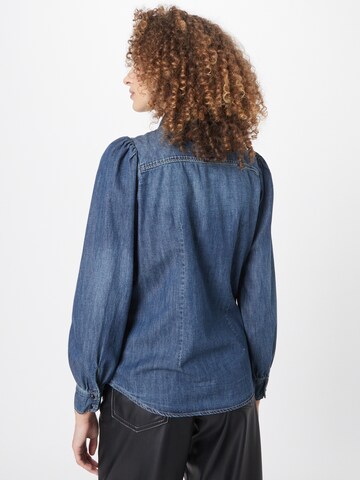 Maison 123 Blouse 'AGATHE' in Blue