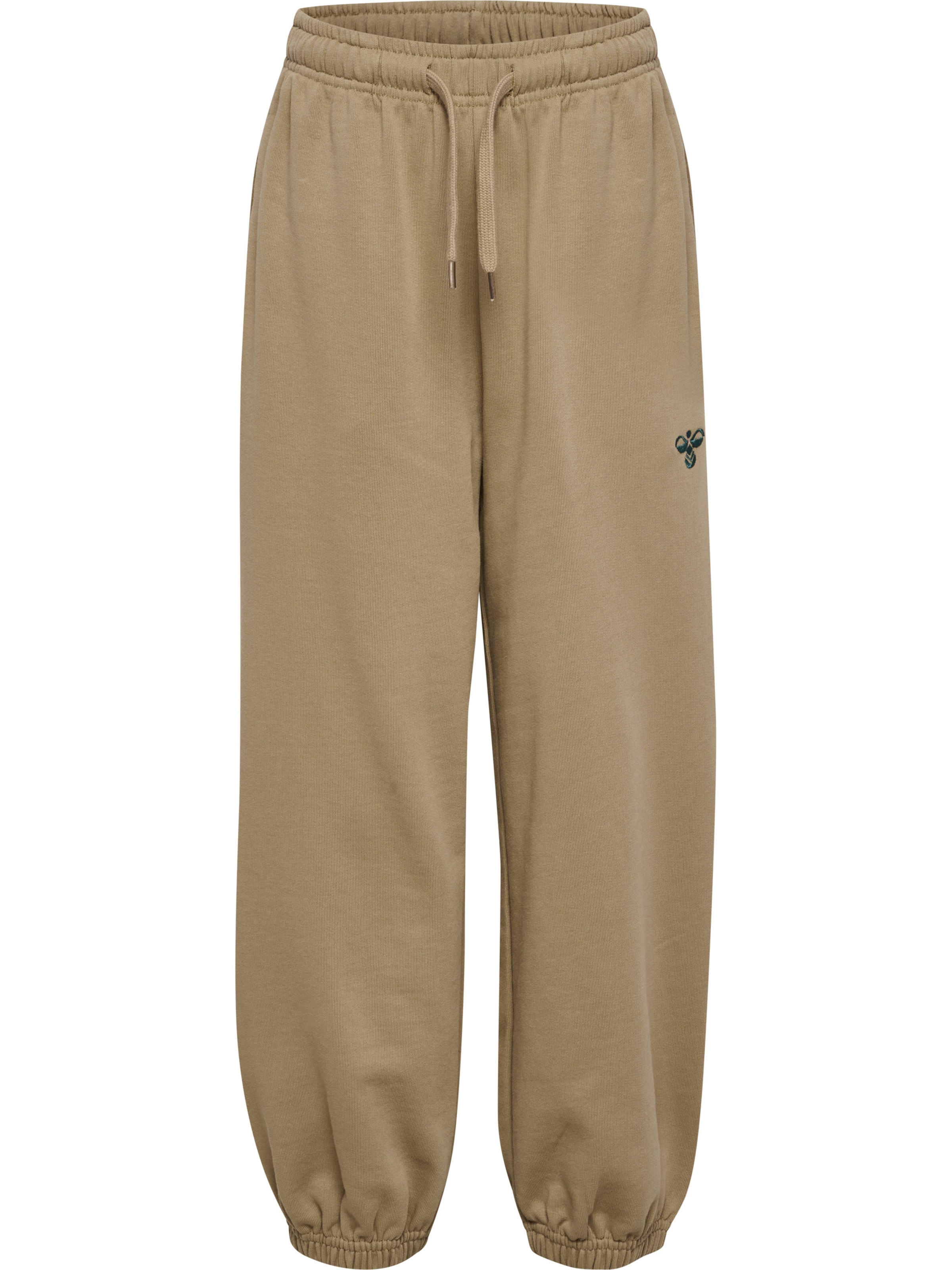 Hummel Tapered Trousers 'Jump' in Brown: front