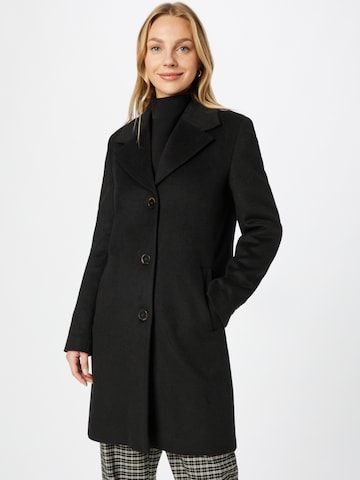 SELECTED FEMME Between-Seasons Coat in Black: front