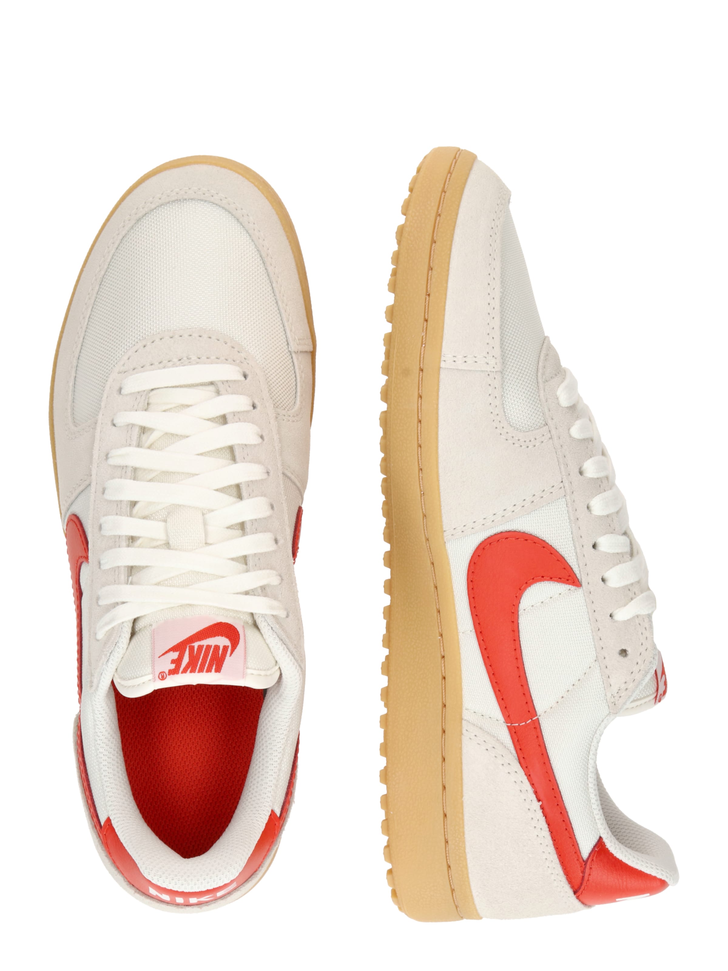 smėlio Nike Sportswear Sportbačiai be auliuko 'FIELD GENERAL'