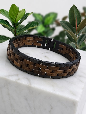 Bracelet 'BERGSEE' Holzwerk en marron