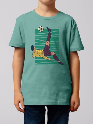 T-Shirt 'Fußball' watabout.kids en bleu