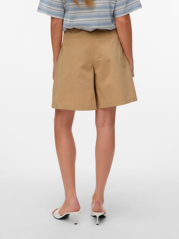 VERO MODA Regular Trousers 'VMRose' in Beige