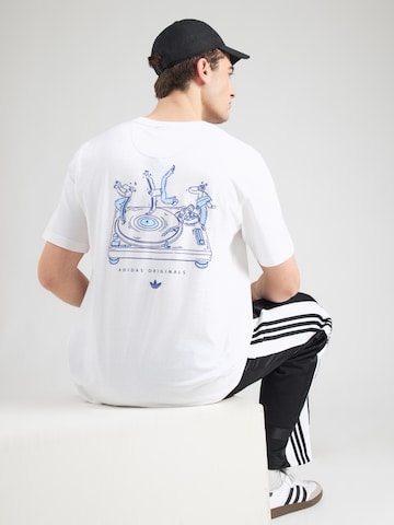 ADIDAS ORIGINALS Tričko 'DANCING' – bílá: přední strana