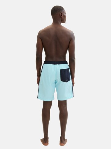 TOM TAILOR Badeshorts in Blau