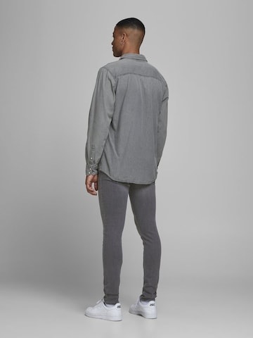 Skinny Jean 'Liam' JACK & JONES en gris