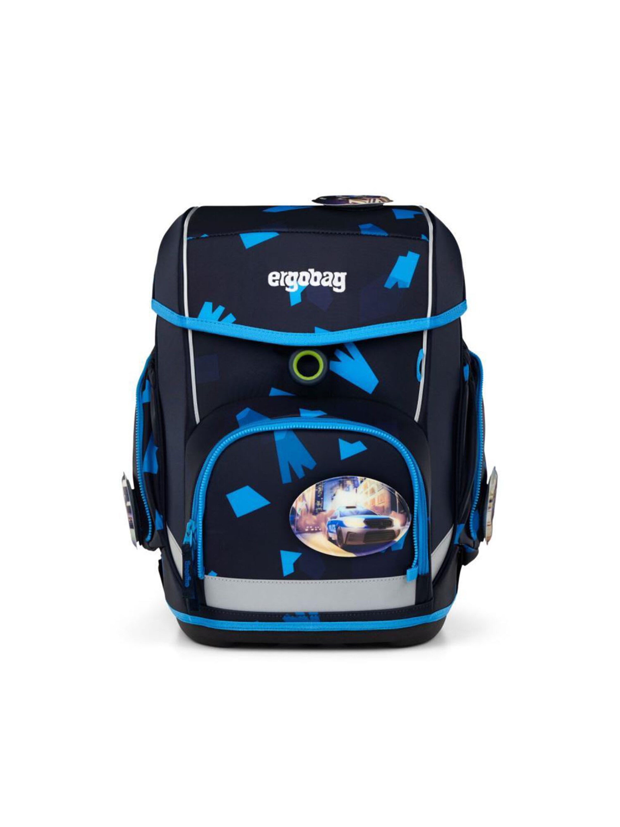 ergobag Rucksack 'Cubo Set 5 tlg'‌‌‌‌‌‌‌‌‌ in Blau