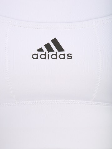 ADIDAS SPORTSWEAR Bustier Sport bh 'Medium-Support ' in Wit