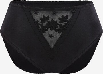 FELINA Slip 'Swiss Broderie' in Zwart: voorkant