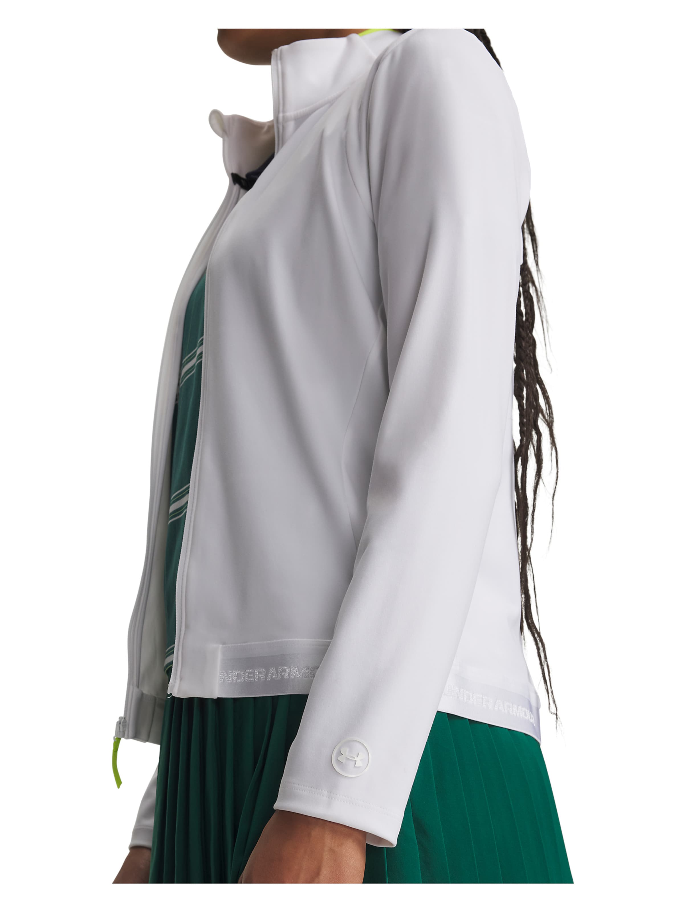 UNDER ARMOUR Trainingsjack 'Drive' in Wit