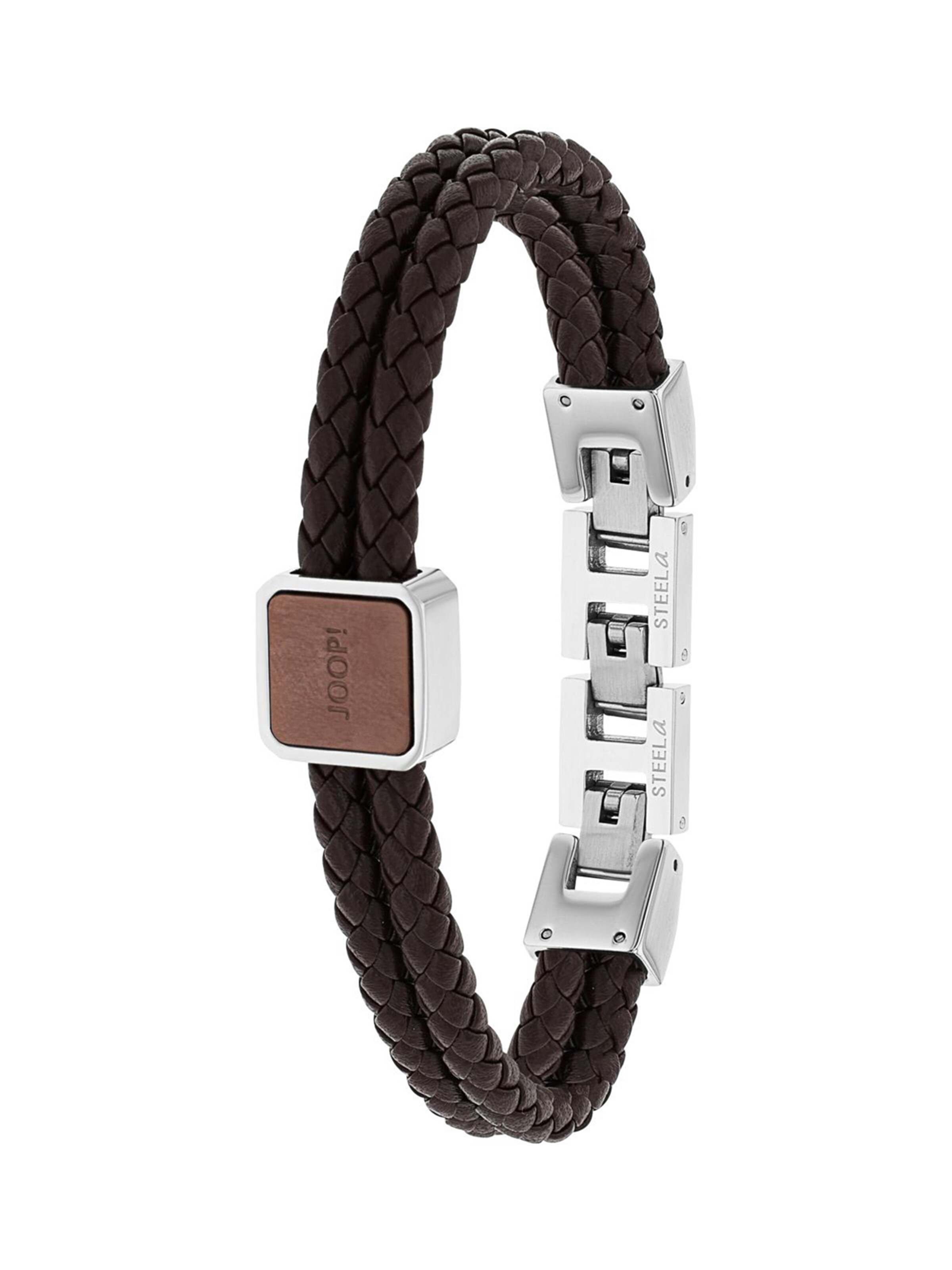 JOOP! Armband in braun / silber, Produktansicht