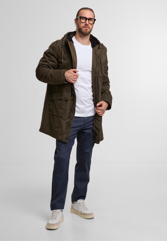 INDICODE JEANS Between-Seasons Parka 'Idahoe' in Green