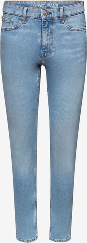 ESPRIT Slimfit Jeans in Blauw: voorkant