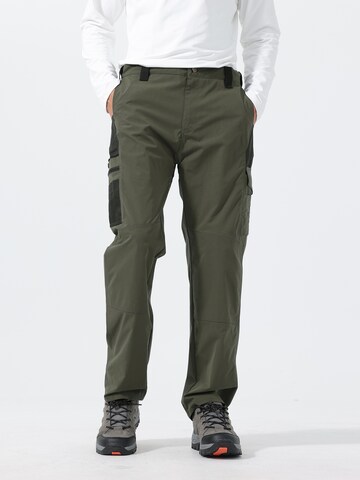 Youthup Regular Cargo Pants in Green