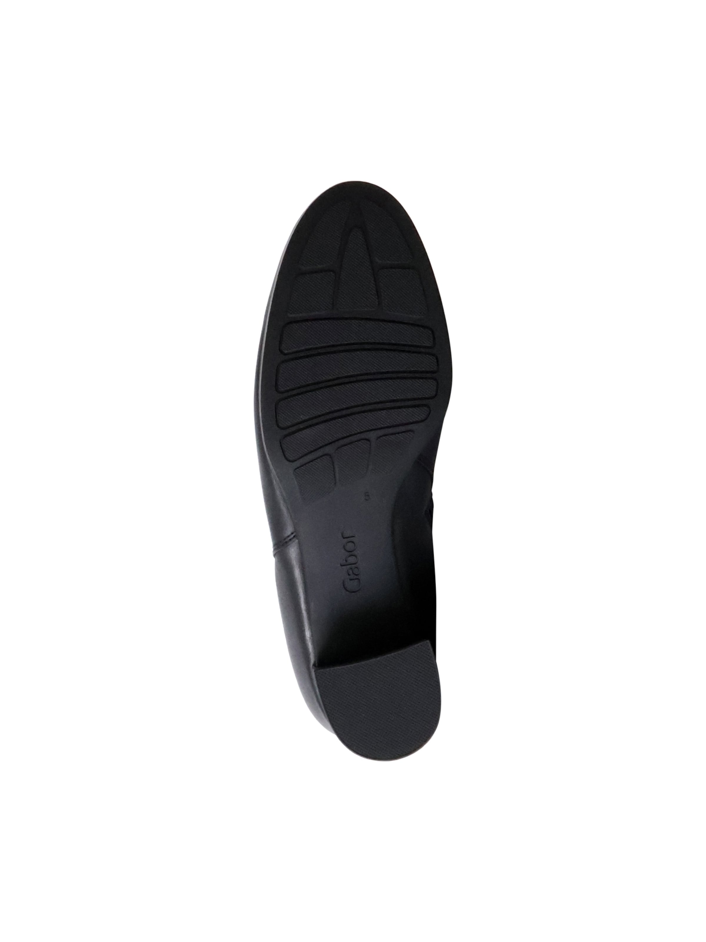 Bottines 'Lederstiefeletten Schal' GABOR en noir