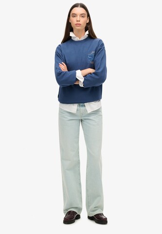 Sweat-shirt Superdry & Co en bleu