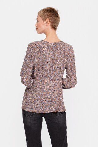 SAINT TROPEZ Bluse 'Gisla' i rød