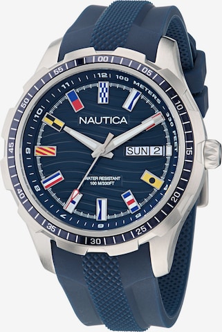NAUTICA Analoguhr 'NST EVERYDAY' in Blau: Vorderseite