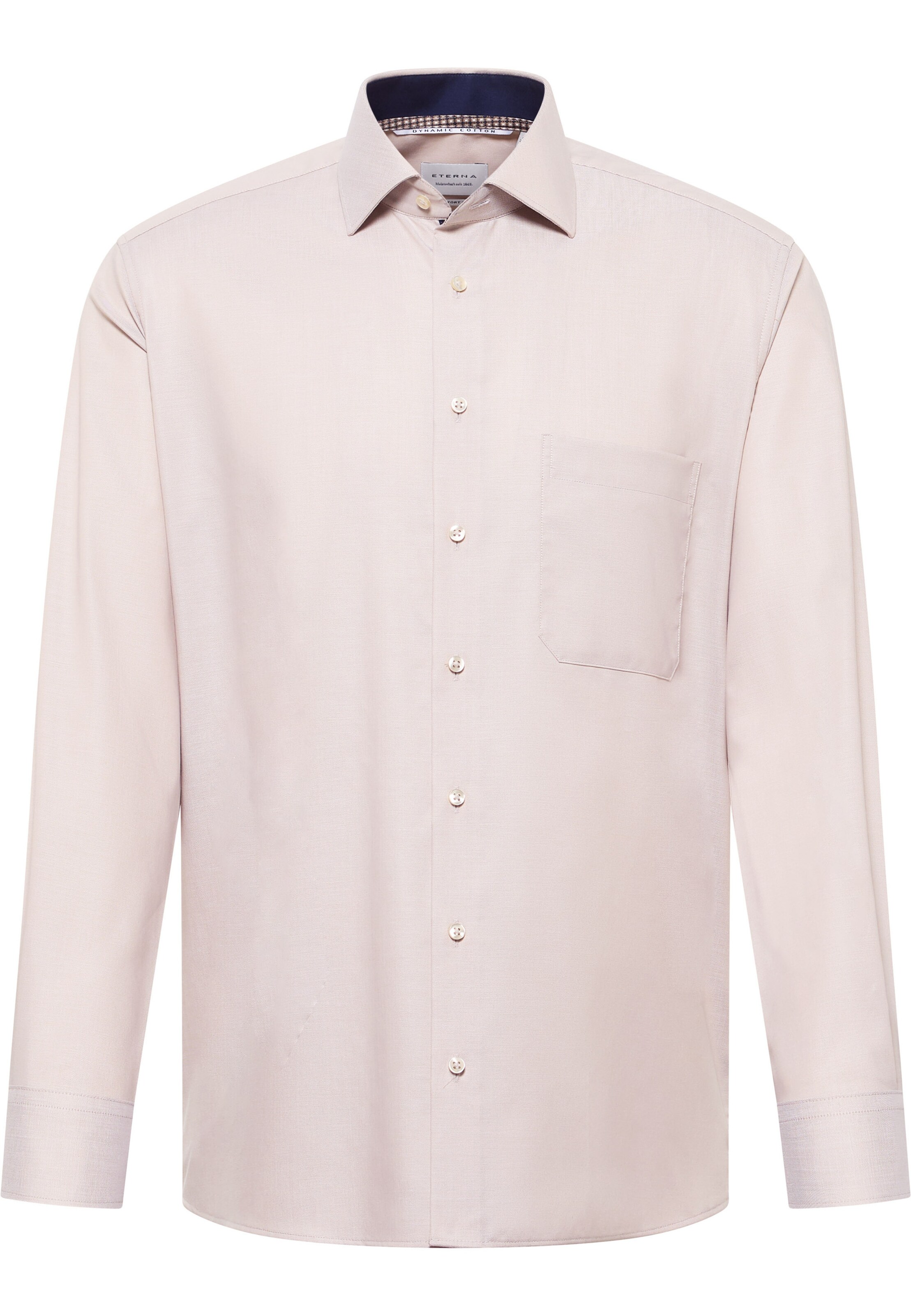 ETERNA Hemd in Beige: Vorderseite