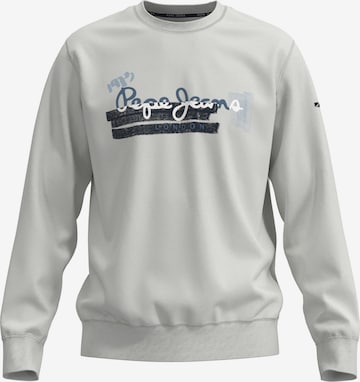 Pepe Jeans Sweatshirt 'ALEXANDER' in Weiß: predná strana