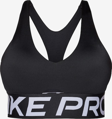 NIKE Sports bra 'NP SCULPT' in Black: front