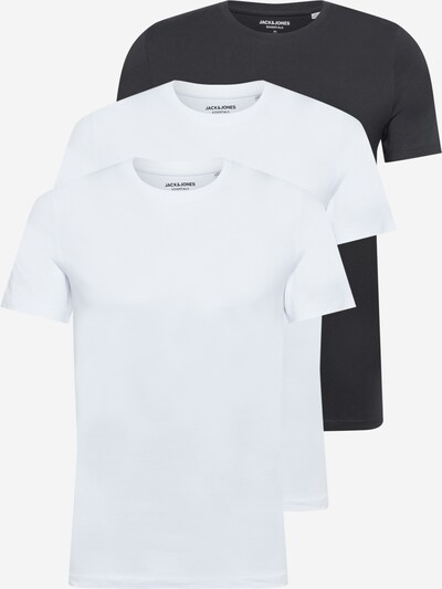 JACK & JONES Tričko - čierna / biela, Produkt