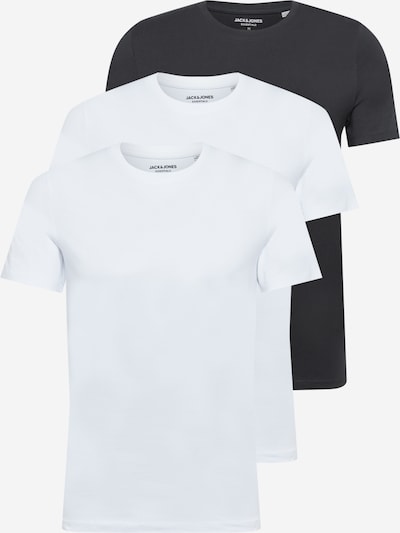 JACK & JONES Majica veličine XS u crna / bijela, Pregled proizvoda