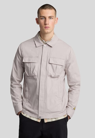 Lyle & Scott Tussenjas in Grijs: voorkant