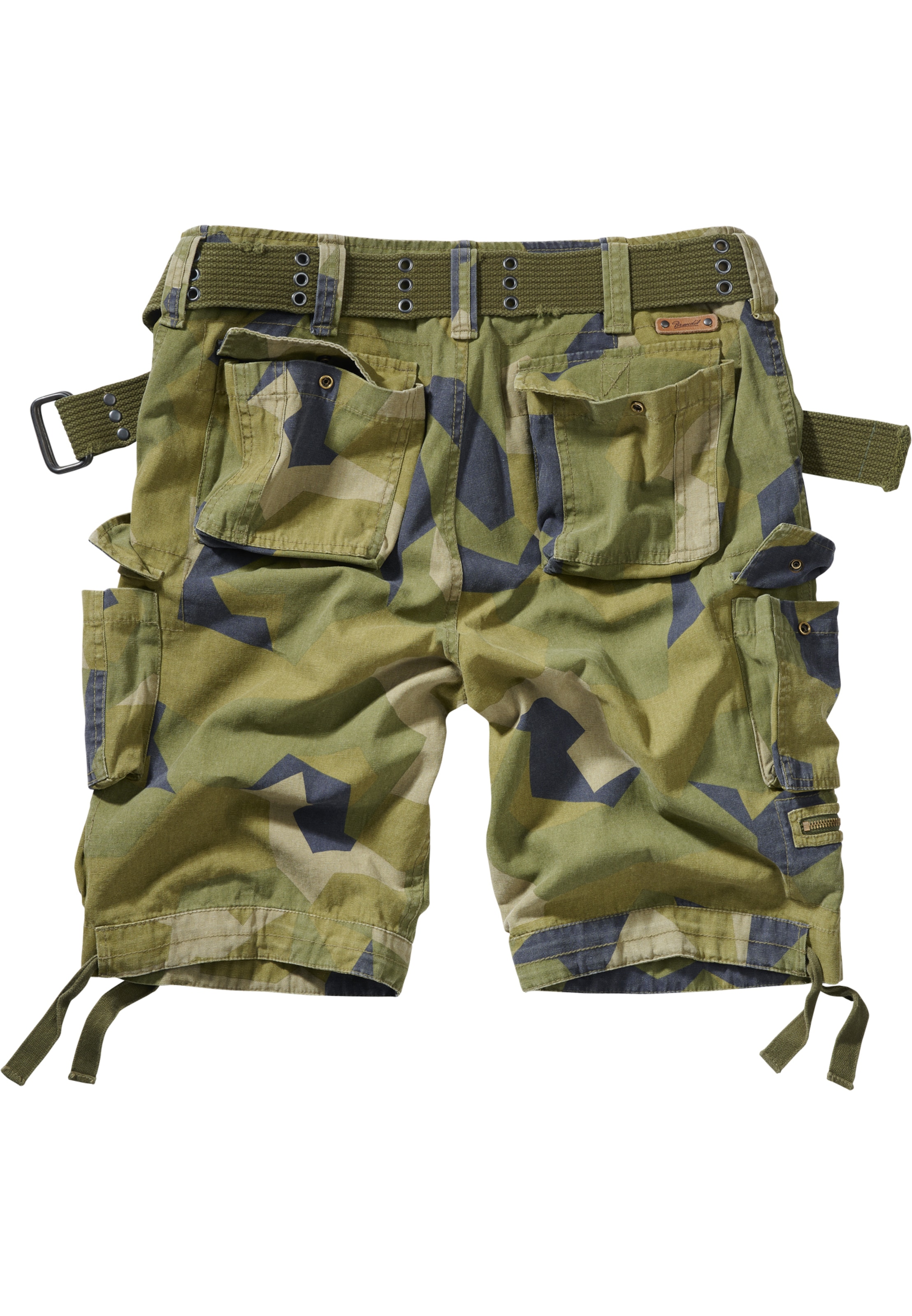 Brandit Szabványos Nadrág 'Savage Vintage' - zöld