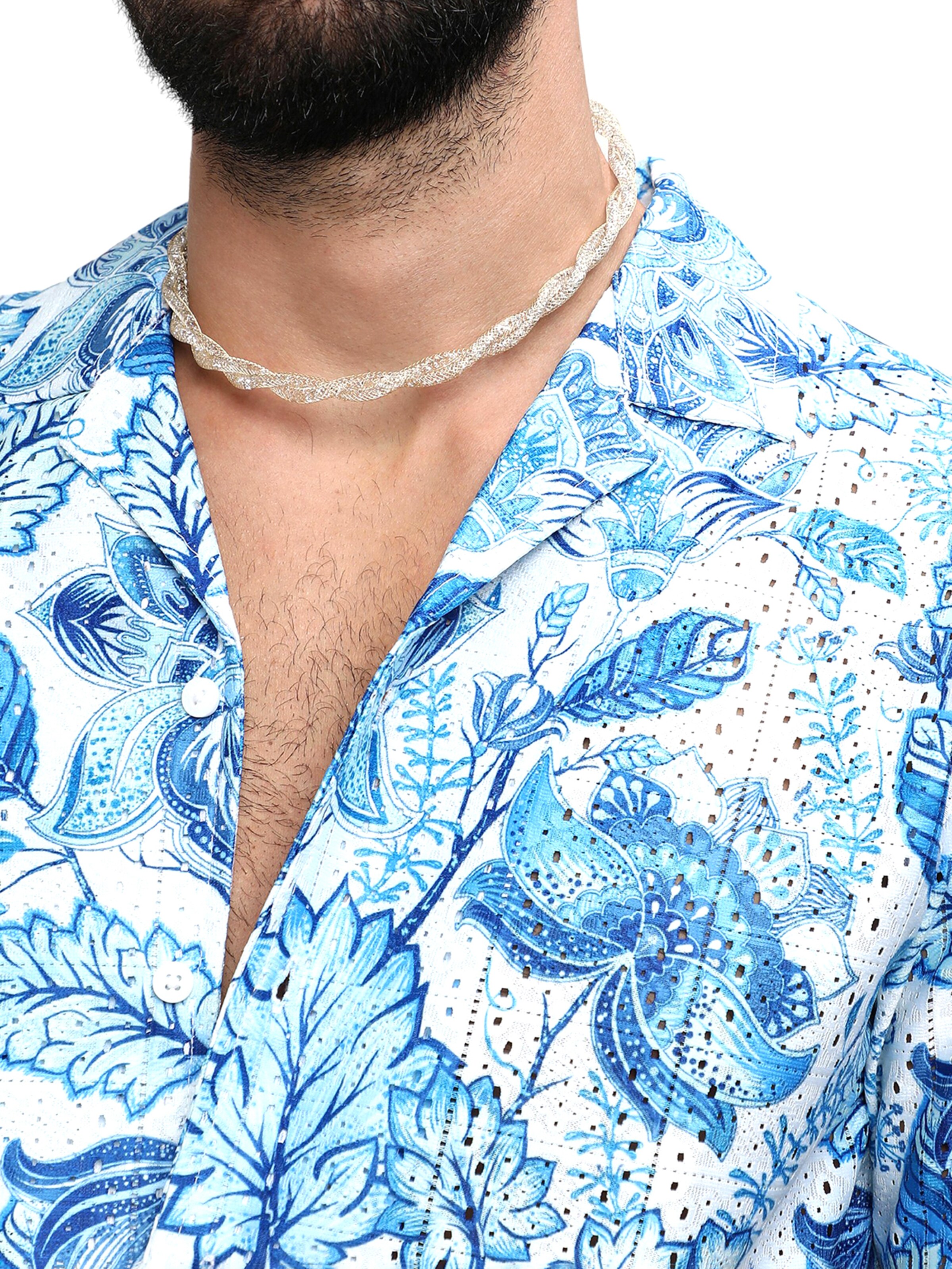 Regular fit Camicia di Campus Sutra in blu