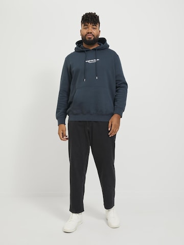 Jack & Jones Plus Loosefit Τζιν 'Chris' σε μαύρο