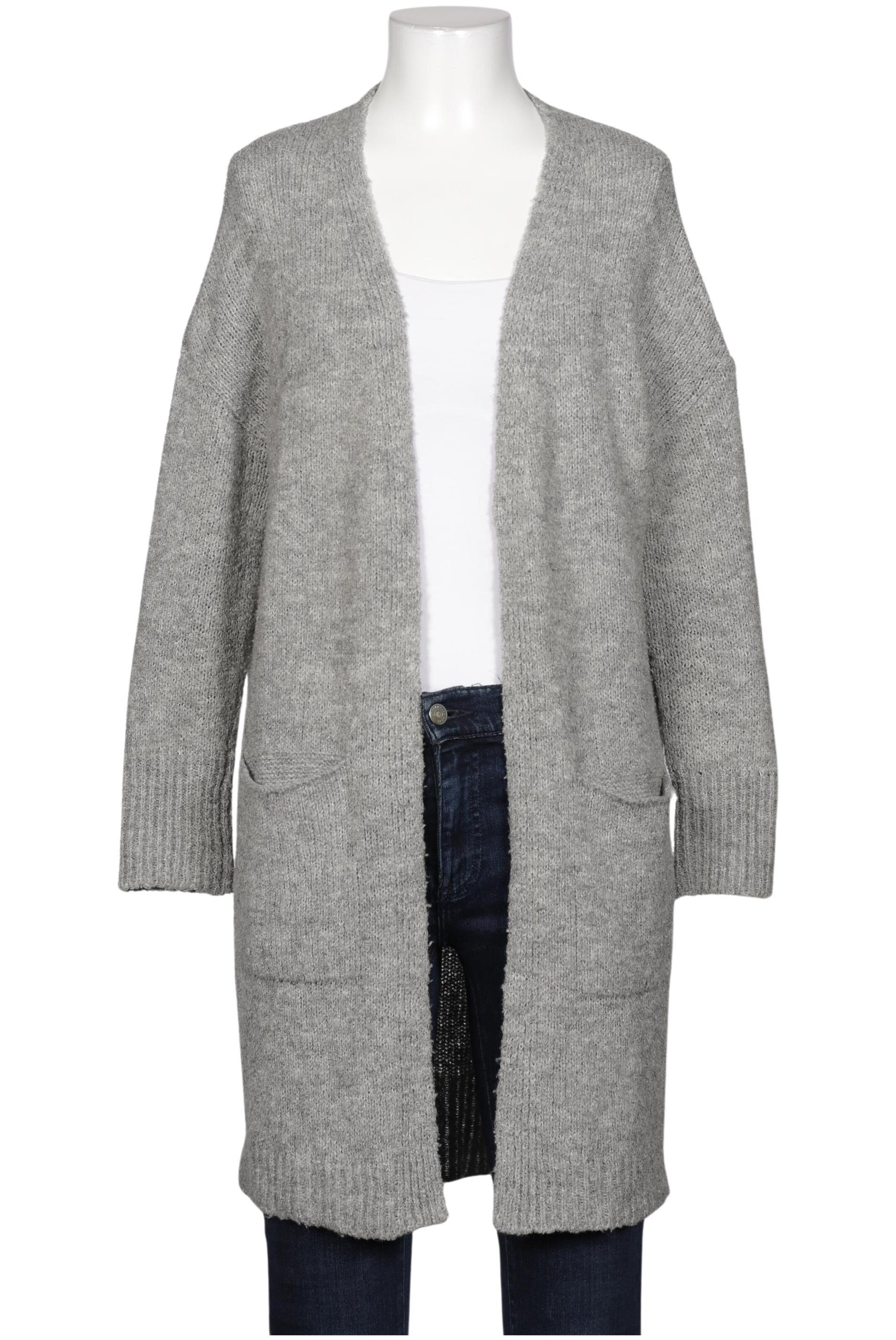 OBJECT Strickjacke S in Grau: Vorderseite