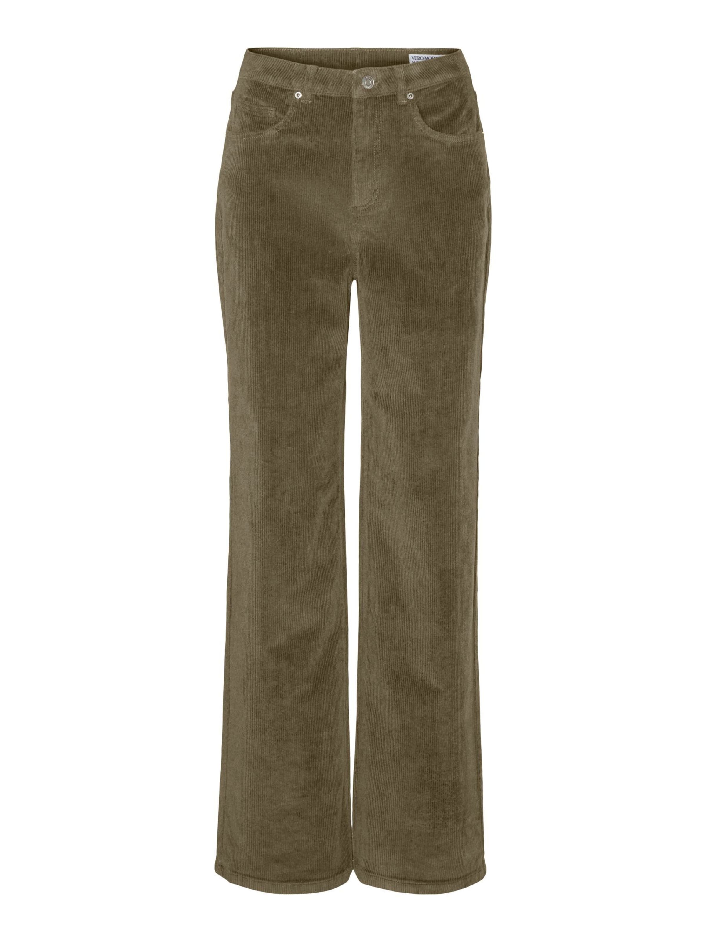 Wide leg Pantaloni 'VMTessa' di VERO MODA in verde: frontale