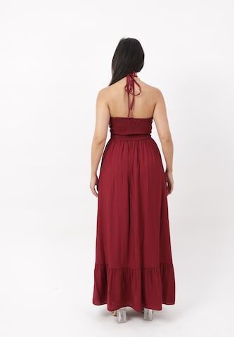 Elara Dress in Red