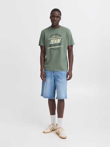 BLEND - Camiseta 'BHJes' en verde
