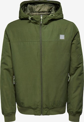 Only & Sons Between-Season Jacket 'Damian' in Green: front