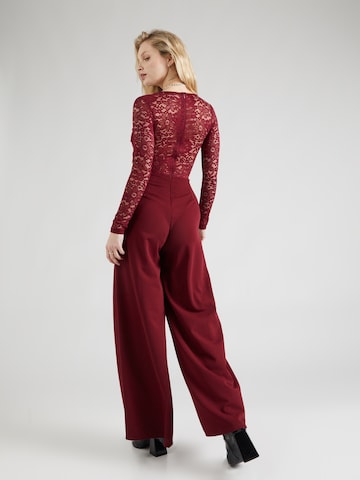 Tuta jumpsuit di WAL G. in rosso