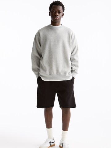 Pull&Bear Loosefit Broek in Zwart