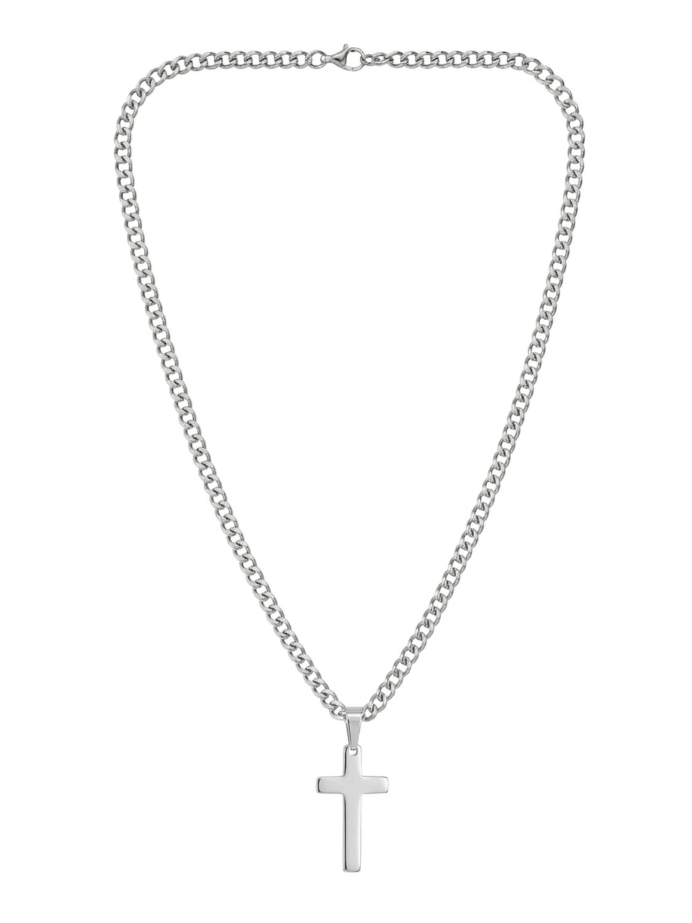 Eternal Halsband 'Kreuz' i silver: framsida