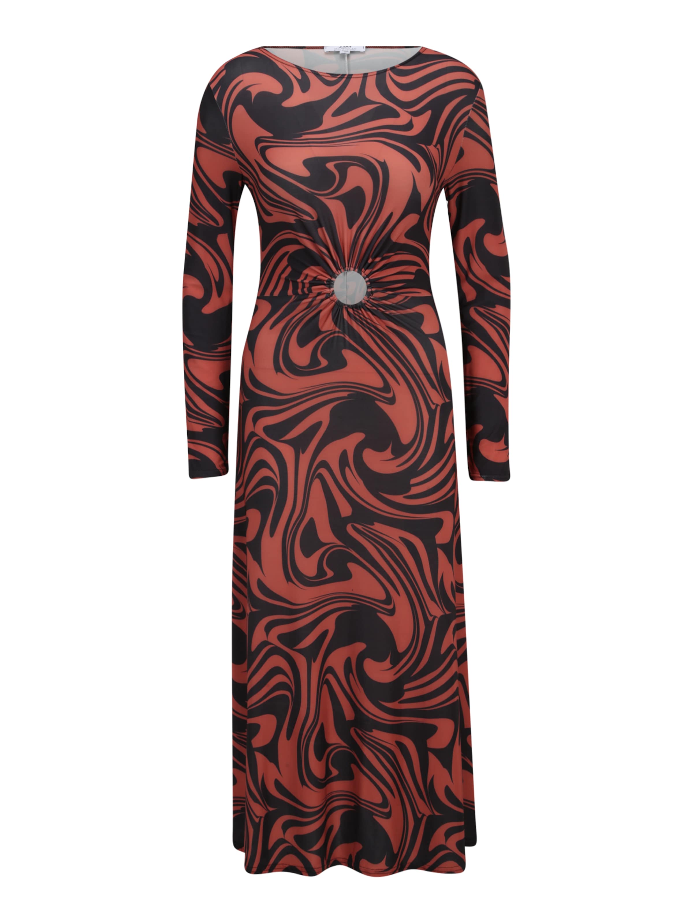 Dorothy Perkins Tall Robe en rouille / noir, Vue avec produit