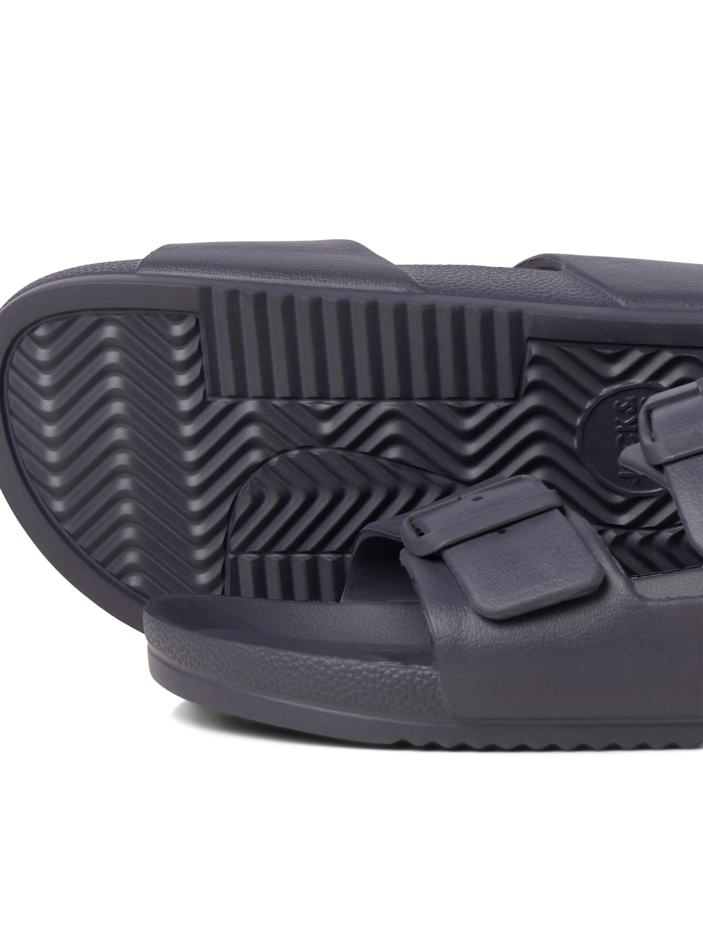 Männer Offene Schuhe JACK & JONES Pantolette 'Croxton' in Schwarz - KZ07279 Männer Offene Schuhe JACK & JONES Pantolette 'Croxton' in Schwarz - KZ07279