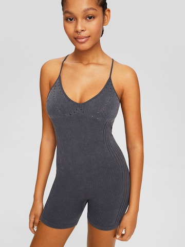 Bershka Jumpsuit in Zwart