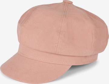 styleBREAKER Mütze in Pink: Vorderseite